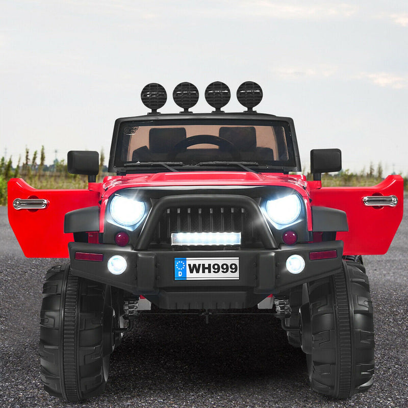 12V Electric Kids Ride-On Truck Car with MP3 and Remote Control Red Magic Cars 2