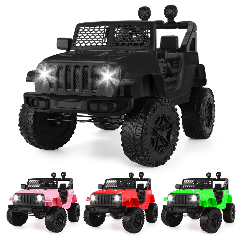 Electric Kids Ride-On Jeep Car with 12V/24V Power Wheels, Music, and Remote Control Magic Cars 18