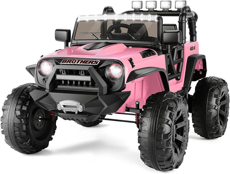 Electric Kids Ride-On Jeep Car with 12V/24V Power Wheels, Music, and Remote Control Magic Cars Variant 4