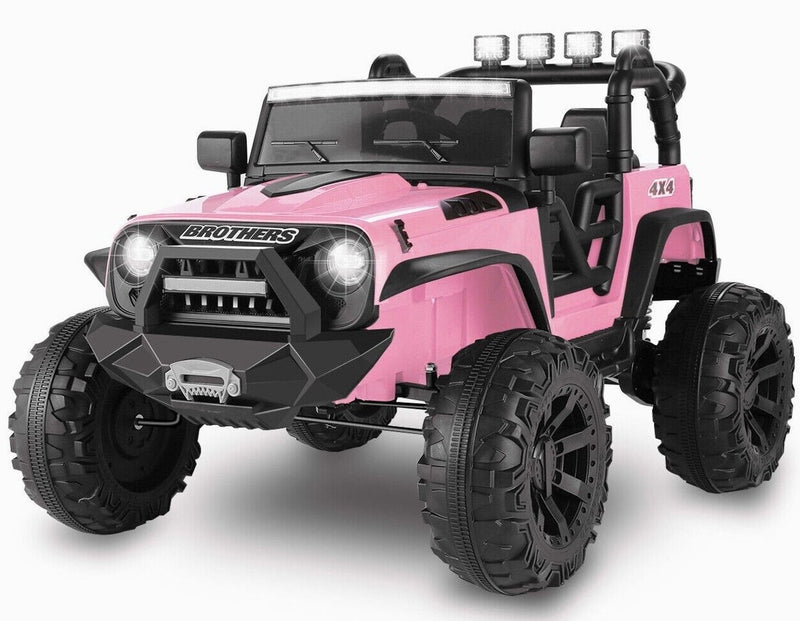 Electric Kids Ride-On Jeep Car with Power Wheels, 12V/24V, Music, and Remote Control Magic Cars 10