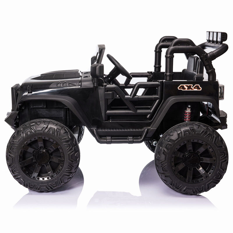 12V/24V Electric Kids Ride-On Jeep Car with Power Wheels, Music, and Remote Control Magic Cars 25