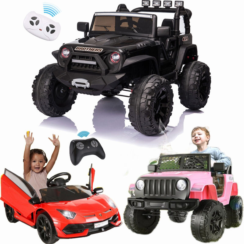 12V/24V Electric Jeep Ride-On Car for Kids with Music USB and Parental Remote Magic Cars 7