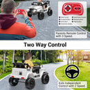 12V Electric Kids Ride-On Jeep Car with Power Wheels, 2-Seater, Music, and Remote Control Magic Cars 8