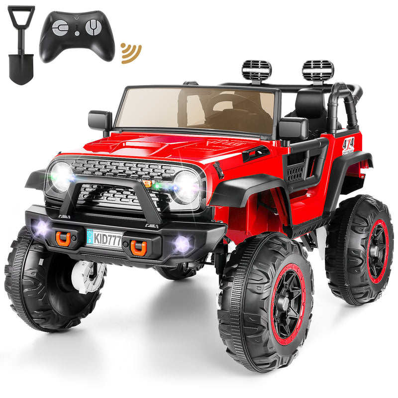 24V Electric Kids Ride-On Jeep Car with Power Wheels, Music, and Remote Control Magic Cars 7