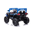 Electric Kids Ride-On Car with Remote Control Rechargeable Battery 2 Motors Blue Magic Cars 10
