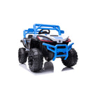 Electric Kids Ride-On Car with Remote Control Rechargeable Battery 2 Motors Blue Magic Cars 4