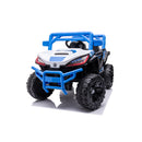 Electric Kids Ride-On Car with Remote Control Rechargeable Battery 2 Motors Blue Magic Cars 5