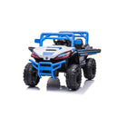 Electric Kids Ride-On Car with Remote Control Rechargeable Battery 2 Motors Blue Magic Cars 7