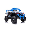 Electric Kids Ride-On Car with Remote Control Rechargeable Battery 2 Motors Blue Magic Cars 8