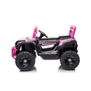 Electric Kids Ride-On Car with Remote Control, Rechargeable Battery, 2 Motors, Pink Magic Cars 2