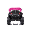 Electric Kids Ride-On Car with Remote Control, Rechargeable Battery, 2 Motors, Pink Magic Cars 3