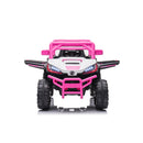 Electric Kids Ride-On Car with Remote Control, Rechargeable Battery, 2 Motors, Pink Magic Cars 5