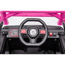 Electric Kids Ride-On Car with Remote Control, Rechargeable Battery, 2 Motors, Pink Magic Cars 8