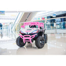 Electric Kids Ride-On Car with Remote Control, Rechargeable Battery, 2 Motors, Pink Magic Cars 9
