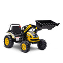 Rechargeable Electric Ride-On Kids' Construction Excavator Tractor Toy Yellow Magic Cars 3