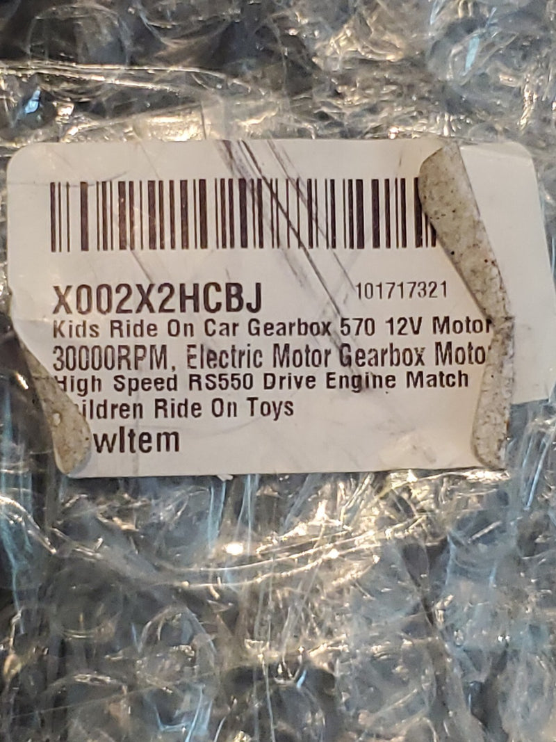 12V 15000RPM Electric Gear Motor for Kids Ride-On Car Toy Parts Magic Cars 7