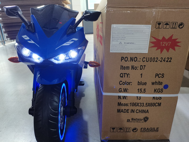 12V Electric Ride-On Motorcycle Toy for Kids Magic Cars 6