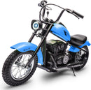 24V 250W Electric Kids Motorcycle with 2 Speeds Blue, Max Speed 14 MPH Magic Cars 1