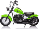 24V 250W Electric Motorcycle for Kids and Teens – 2-Speed, 14 MPH, Green Magic Cars 6