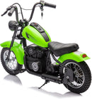 24V 250W Electric Motorcycle for Kids and Teens – 2-Speed, 14 MPH, Green Magic Cars 7
