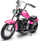 24V 250W Electric Motorcycle for Kids and Teens with 2 Speeds and 14 MPH Max Speed Rose Magic Cars Variant 0
