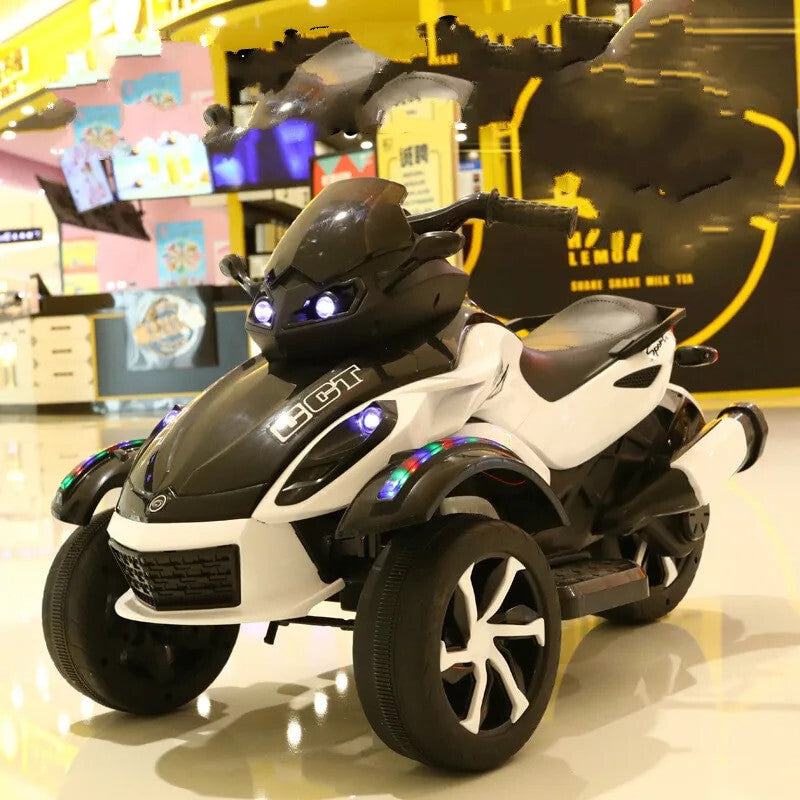 Kids Electric Dual-Drive Motorbike Magic Cars 2