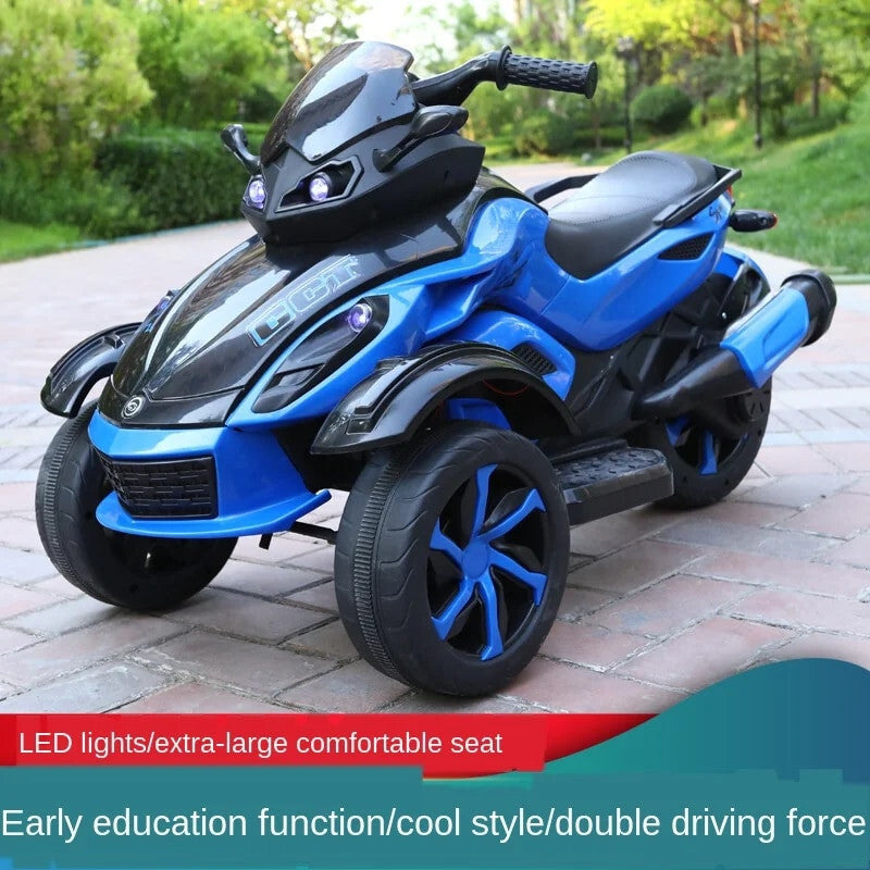 Kids Electric Dual-Drive Motorbike Magic Cars 4