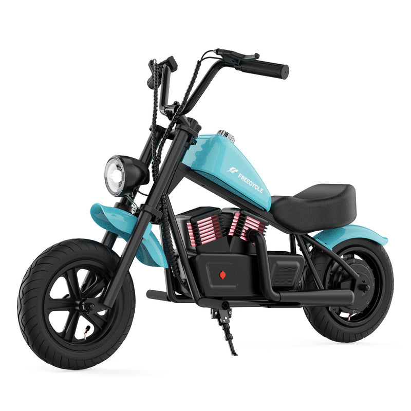 Electric Motorcycle for Kids 6-10 Years with 10MPH Speed, Lights, Sound, and Music Magic Cars 10
