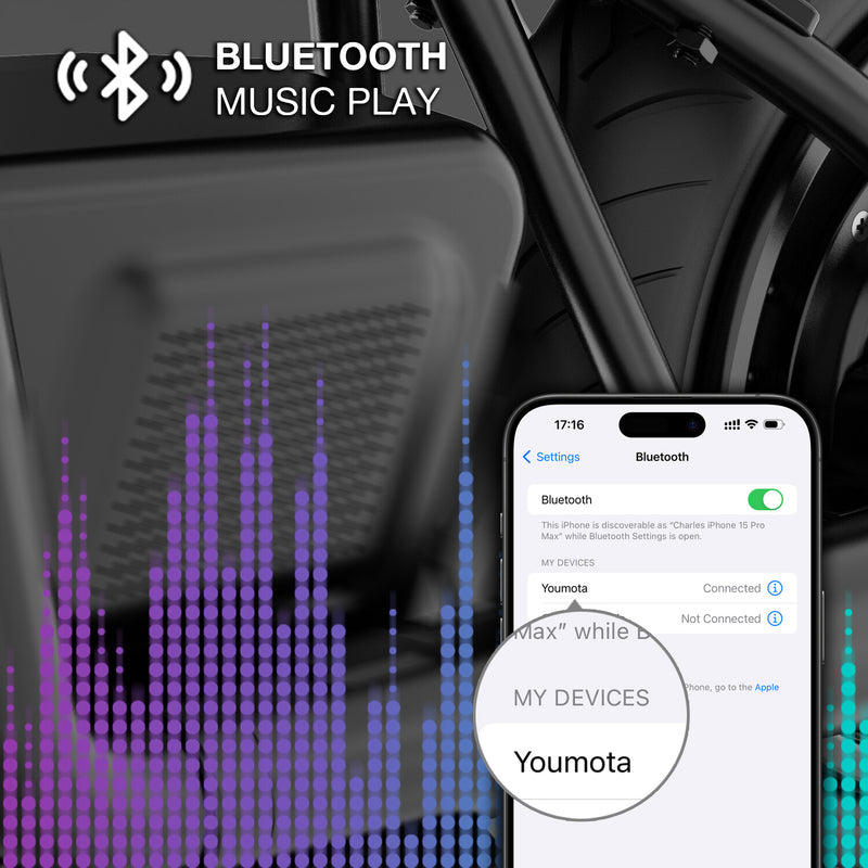 Electric Motorcycle for Kids 6-10 Years with 10MPH Speed, Lights, Sound, and Music Magic Cars 14