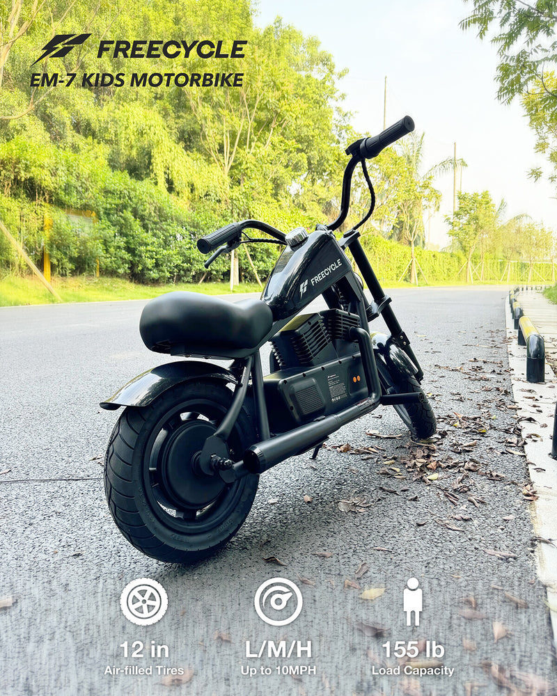 Electric Motorcycle for Kids 6-10 Years with 10MPH Speed, Lights, Sound, and Music Magic Cars 1