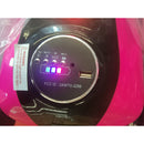 Electric Pink Motorcycle with Training Wheels and Manual Hand Throttle Drive Magic Cars 11