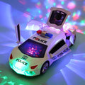 Transforming Dance Action Police Car Toy Made of Durable ABS Plastic Magic Cars Variant 0