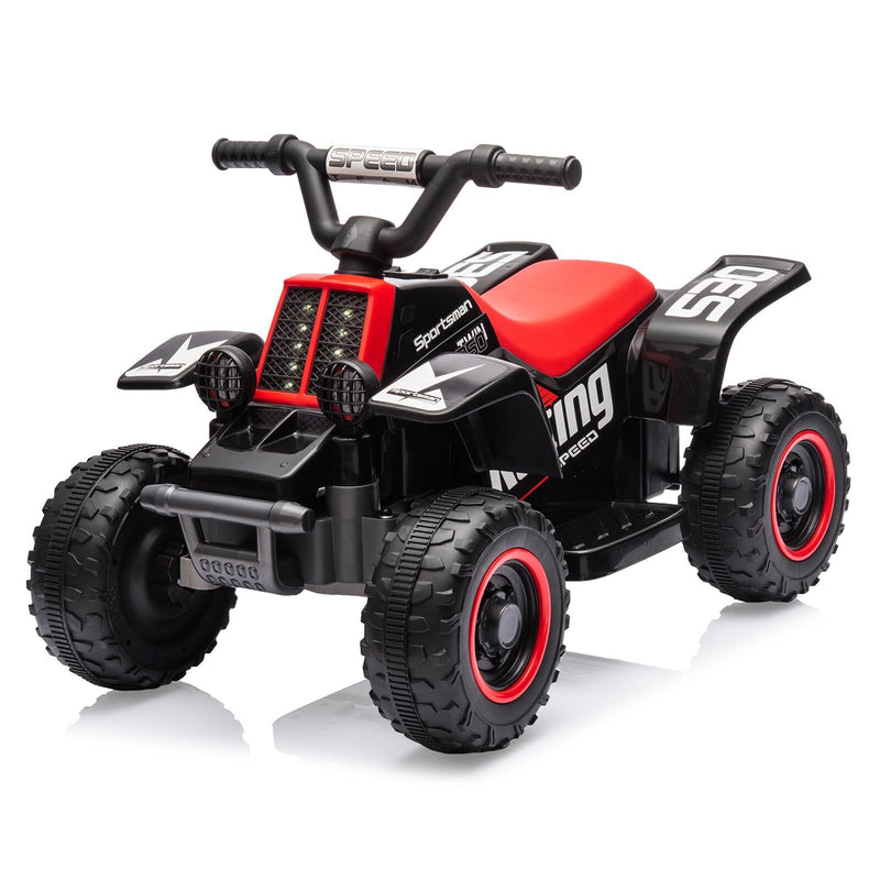 6V Electric Ride-On Kids ATV 4-Wheeler with LED Lights for Toddlers Age 1-3 Years Magic Cars 1