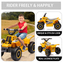 6V Electric Ride-On Kids ATV 4-Wheeler with LED Lights for Toddlers Age 1-3 Years Magic Cars 20