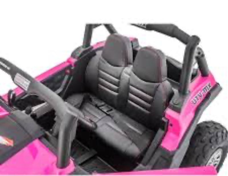 24V Electric Ride-On Buggy XMX603 with 4-Wheel Drive, EVA Tires, MP3 Player, Model 2, Pink Magic Cars 1