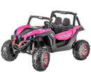 24V Electric Ride-On Buggy XMX603 with 4-Wheel Drive, EVA Tires, MP3 Player, Model 2, Pink Magic Cars 2