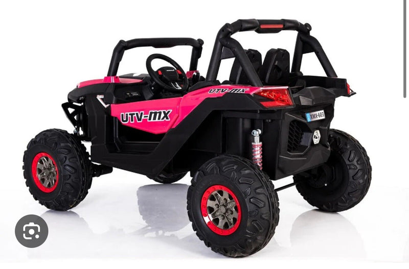 24V Electric Ride-On Buggy XMX603 with 4-Wheel Drive, EVA Tires, MP3 Player, Model 2, Pink Magic Cars Variant 0