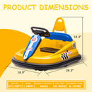 360° Spinning Electric Bumper Car for Kids with Lights and Music for Indoor/Outdoor Fun Magic Cars 1