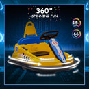 360° Spinning Electric Bumper Car for Kids with Lights and Music for Indoor/Outdoor Fun Magic Cars 2