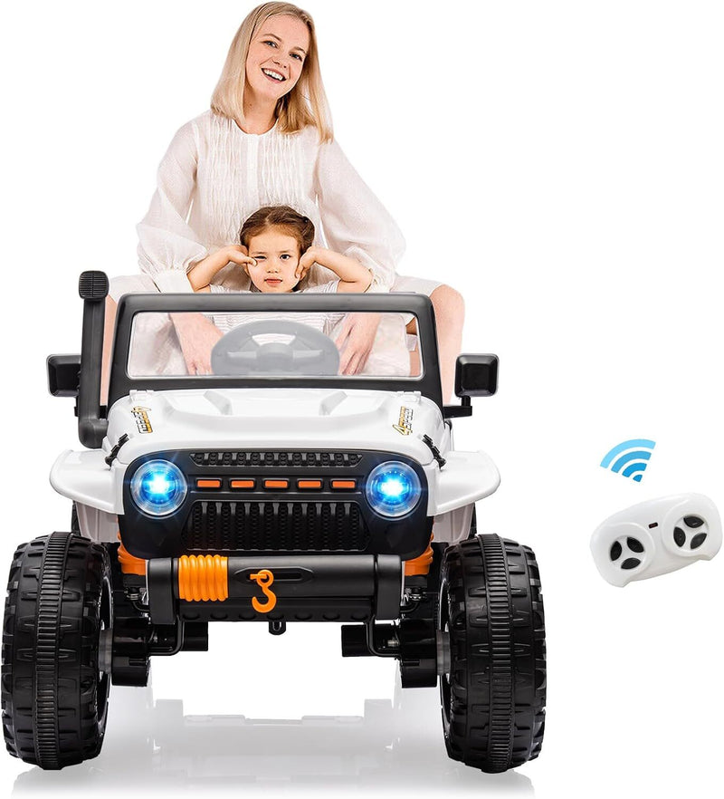 Electric Ride-On Truck for Kids 2-Seater Battery Powered with 4x35W Wheels Magic Cars 22