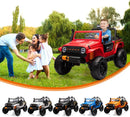 Electric Ride-On Truck for Kids 2-Seater Battery Powered with 4x35W Wheels Magic Cars 4