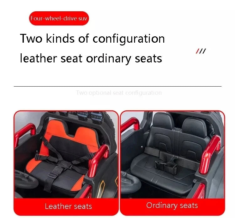 Electric Ride-On Car for Kids with 4 Wheels, Motors, Music, and Lights Magic Cars 5