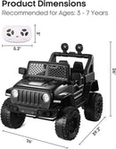 electric-ride-on-car-for-kids-with-remote-control-and-mp3-player-12v-black-truck-design-33733834866919