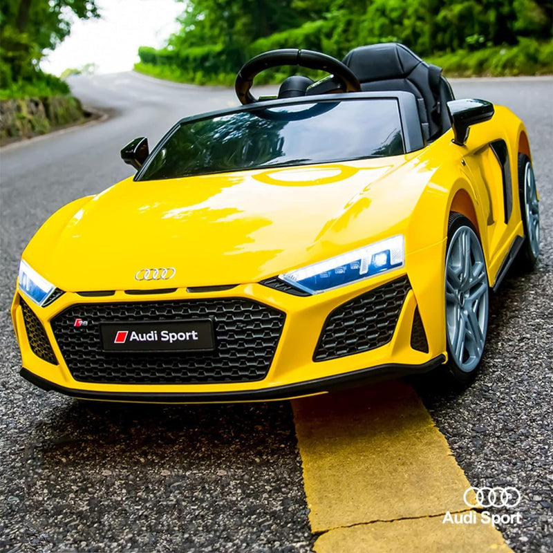 Electric Ride-On Car for Kids with Remote Control Compatible with Audi Models Magic Cars 1