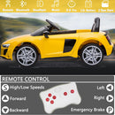 Electric Ride-On Car for Kids with Remote Control Compatible with Audi Models Magic Cars 2