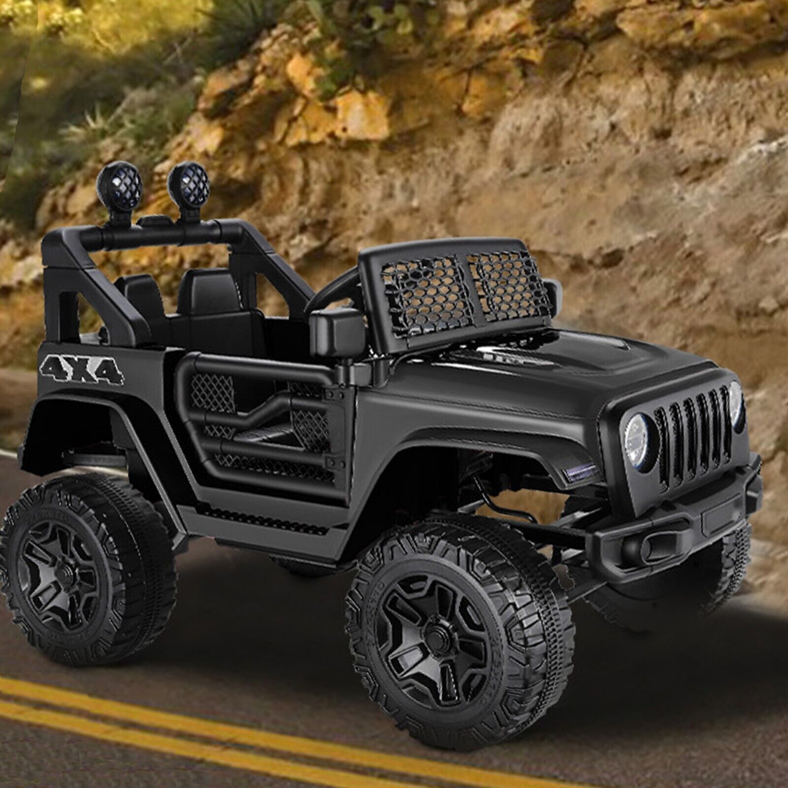 Electric Ride-On Jeep Car for Kids with Remote Control - Perfect Gift
