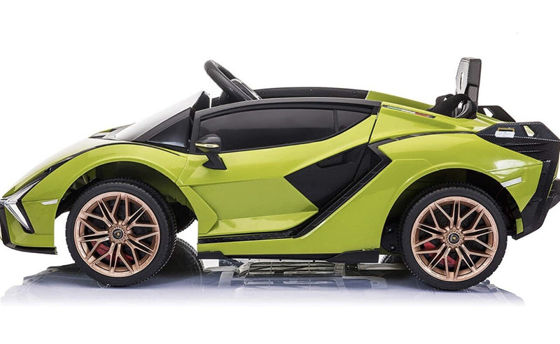 Electric Motorized Ride-On Licensed Lamborghini Sian Roadster Toy Car Magic Cars 2