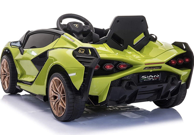 Electric Motorized Ride-On Licensed Lamborghini Sian Roadster Toy Car Magic Cars 3