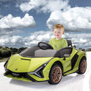 Electric Motorized Ride-On Licensed Lamborghini Sian Roadster Toy Car Magic Cars 6