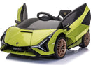 Electric Motorized Ride-On Licensed Lamborghini Sian Roadster Toy Car Magic Cars Variant 0